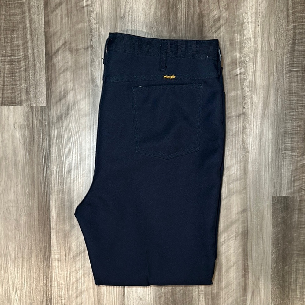 Wrangler Men's Straight Jeans - Dark Blue